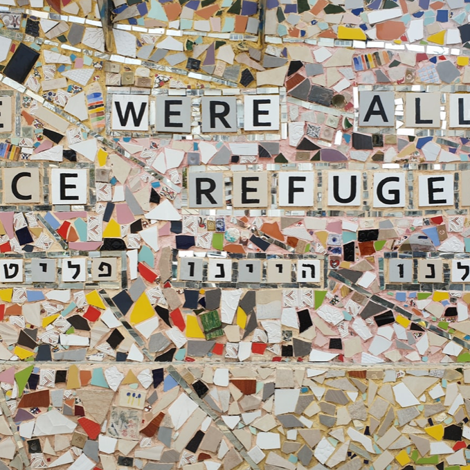 "We were all once refugees"
