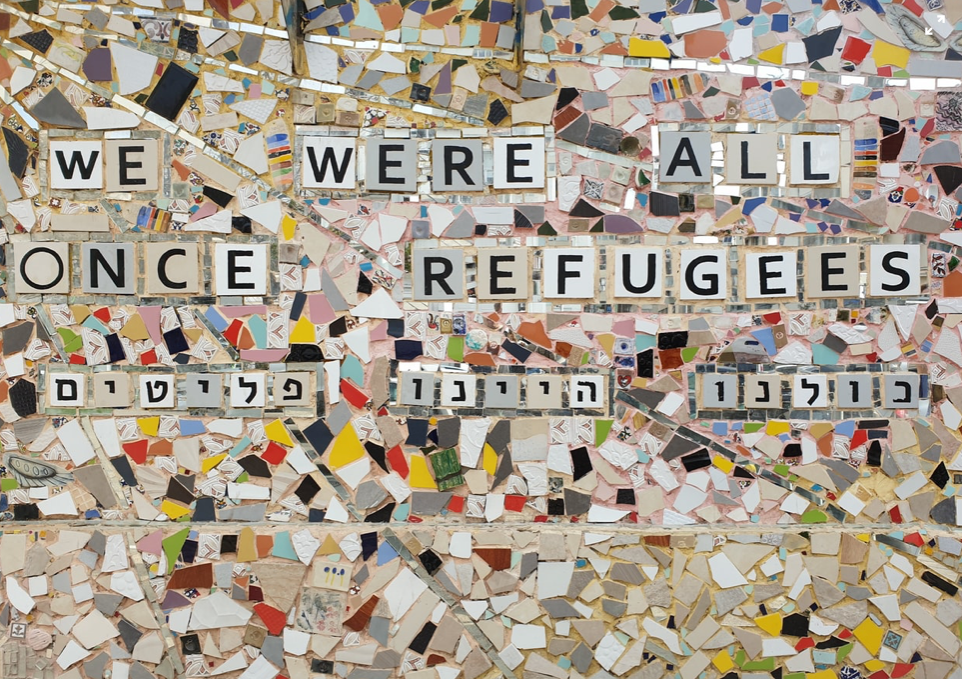"We were all once refugees"